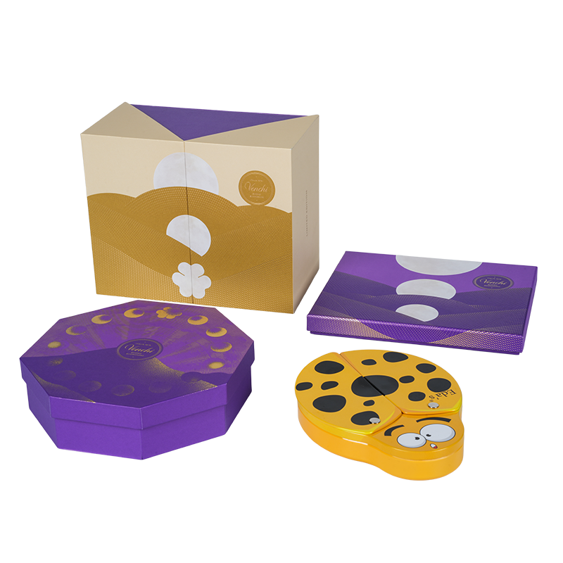 Jäykkä kaksiovinen suklaapakkauslaatikko