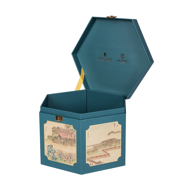 Jäykkä kaksiovinen kakkupakkauslaatikko