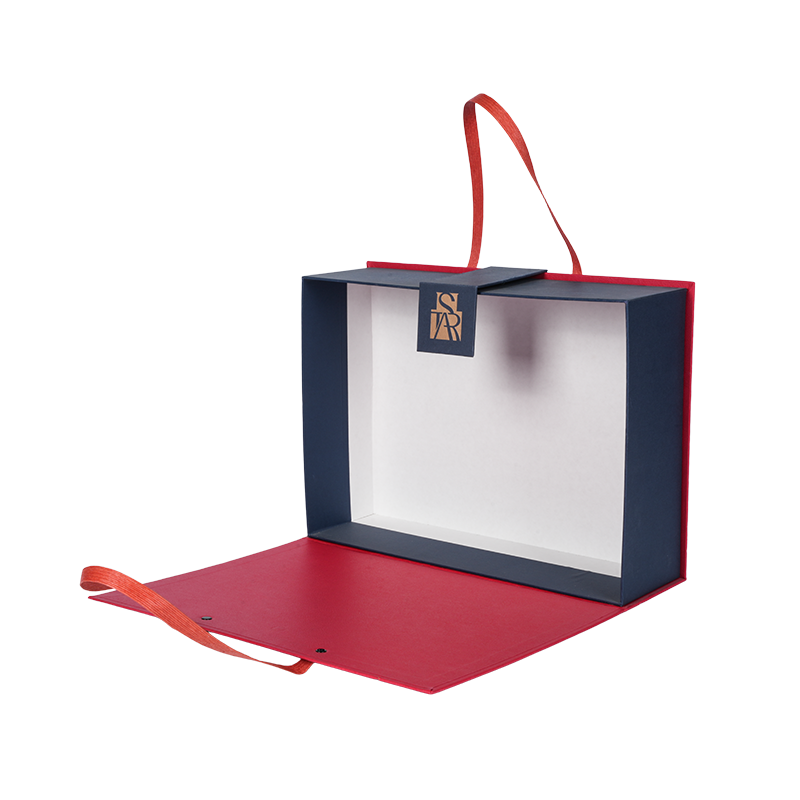 Likaantumista estävät ja kosteudenkestävät laminoidut kirjan muotoiset paperilaatikot kodintekstiilien pakkaamiseen