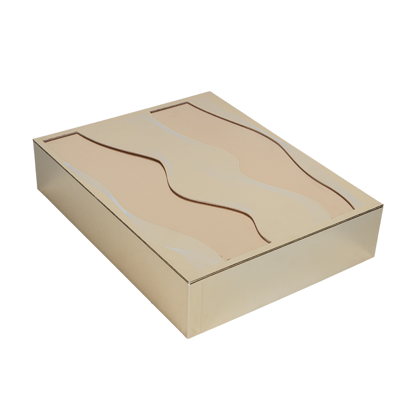 Jäykkä kaksiovinen ruokaöljylahjapakkaus