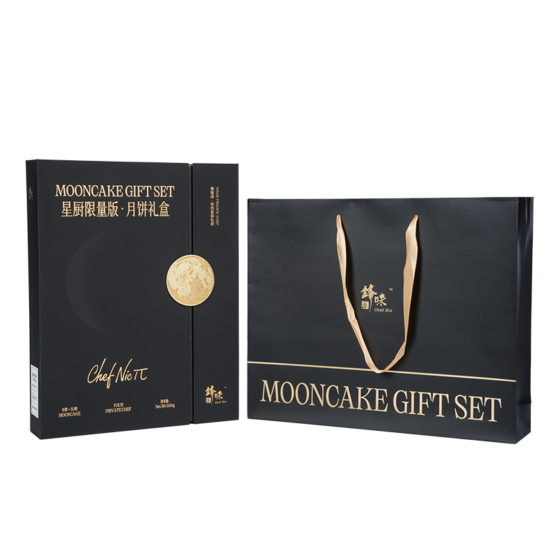 Vedenkestävä kahva kraft/valkoinen pahvi kakun kantolaukku