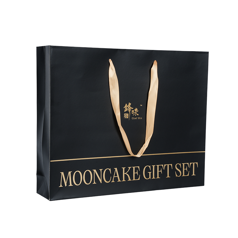 Vedenkestävä kahva kraft/valkoinen pahvi kakun kantolaukku