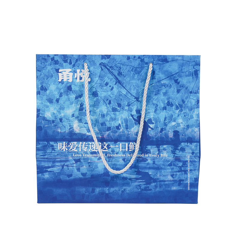 Keskipehmeä käsin kantava voimapaperikassi