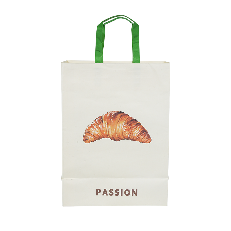 Vedenkestävä kahva kraft/valkoinen pahvi kakun kantolaukku