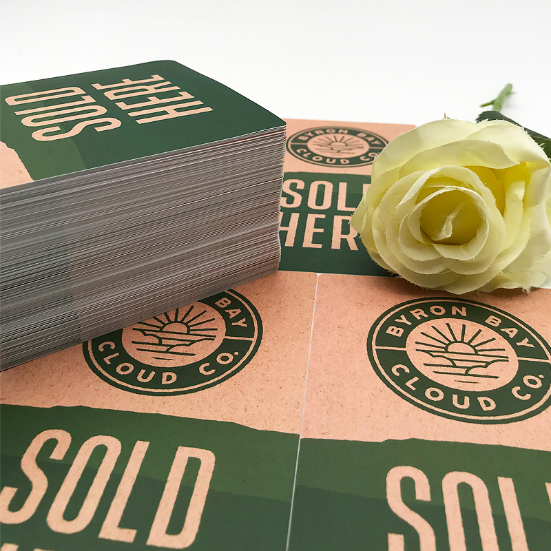 Elintarvikelaatuinen kraft-tarra – leipomo- ja vähittäiskaupan etiketti